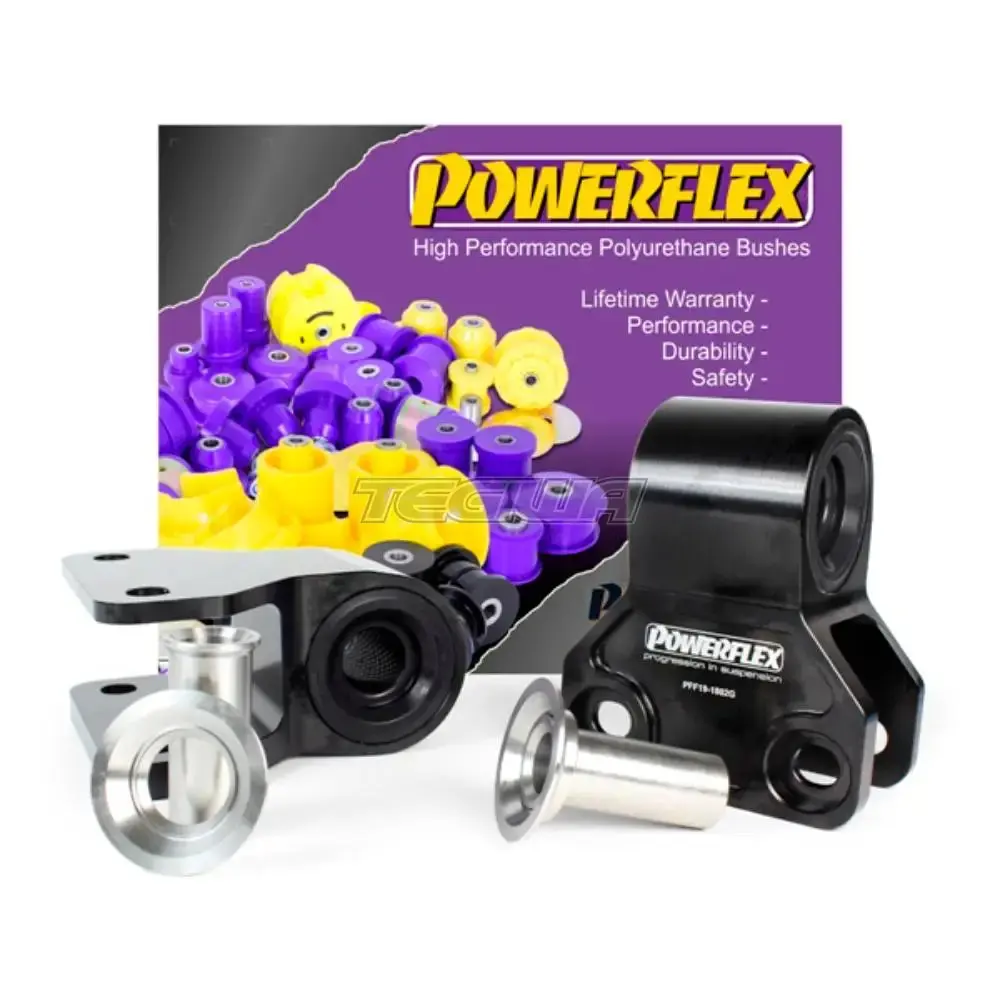 Powerflex Black Series Front Wishbone Rear Bush Anti-Lift Inc Caster Offset Ford Focus Mk3 Inc St Inc Rs 11-18 1