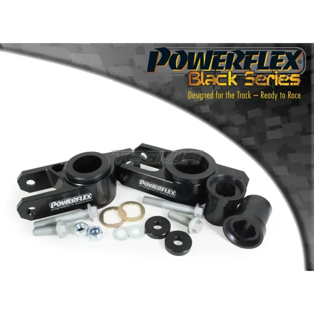Powerflex Black Series Front Wishbone Rear Bush Anti-Lift Inc Caster Offset Honda Civic Fl5 Type-R 22+ 1