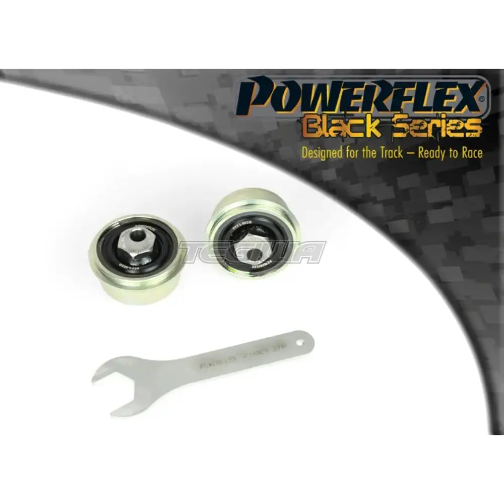 Powerflex Black Series Front Wishbone Rear Bush Caster Adjustable Audi A3 S3 Rs3 8Y Mk4 Fwd Rear Beam 20+ 1
