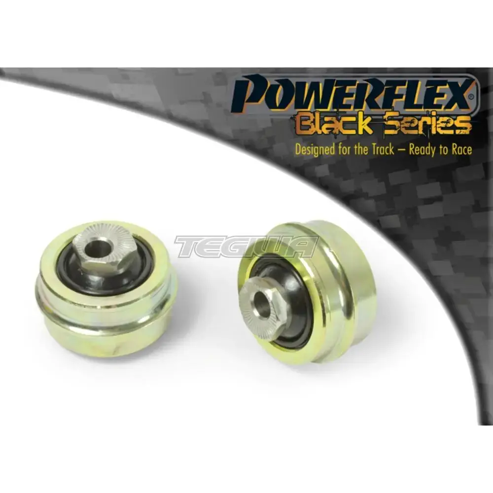 Powerflex Black Series Front Wishbone Rear Bush Caster Adjustable Ford Fiesta Mk7 Inc St 08-17 1