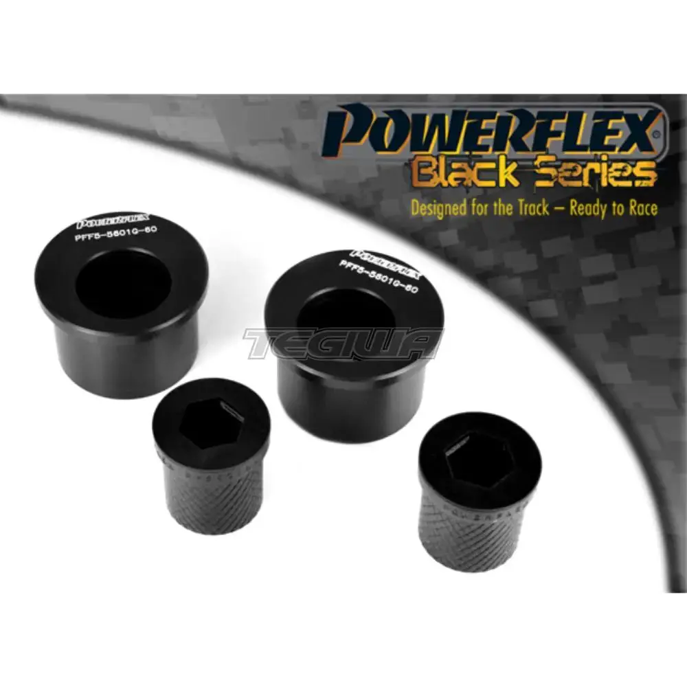 Powerflex Black Series Front Wishbone Rear Bush Caster Offset Bmw 3 Series E46 Sedan Touring Coupe Conv 99-06 - Pff5-5601G-60Blk 1