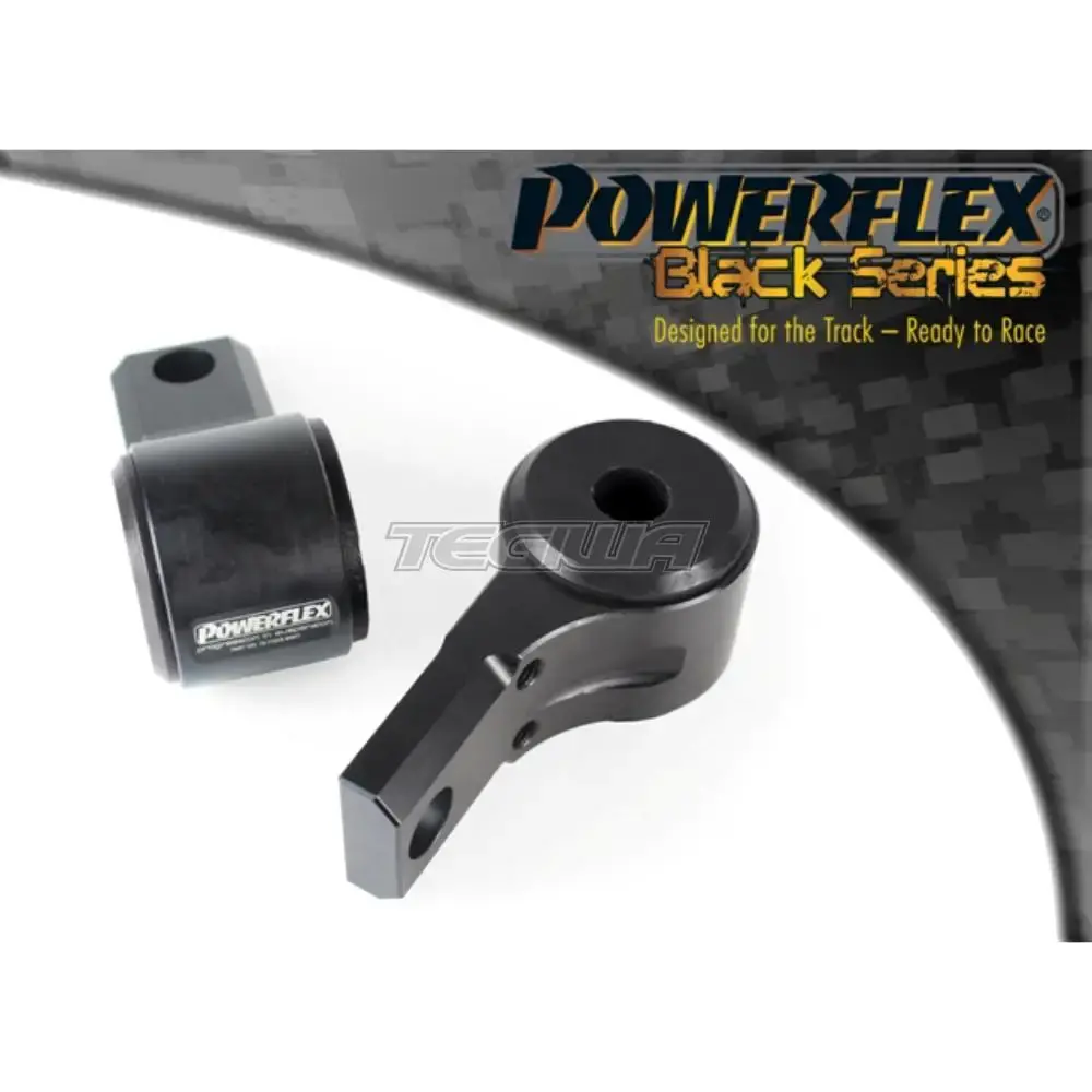 Powerflex Black Series Front Wishbone Rear Bush Caster Offset Ford Fiesta Mk6 Inc St 02-08 1