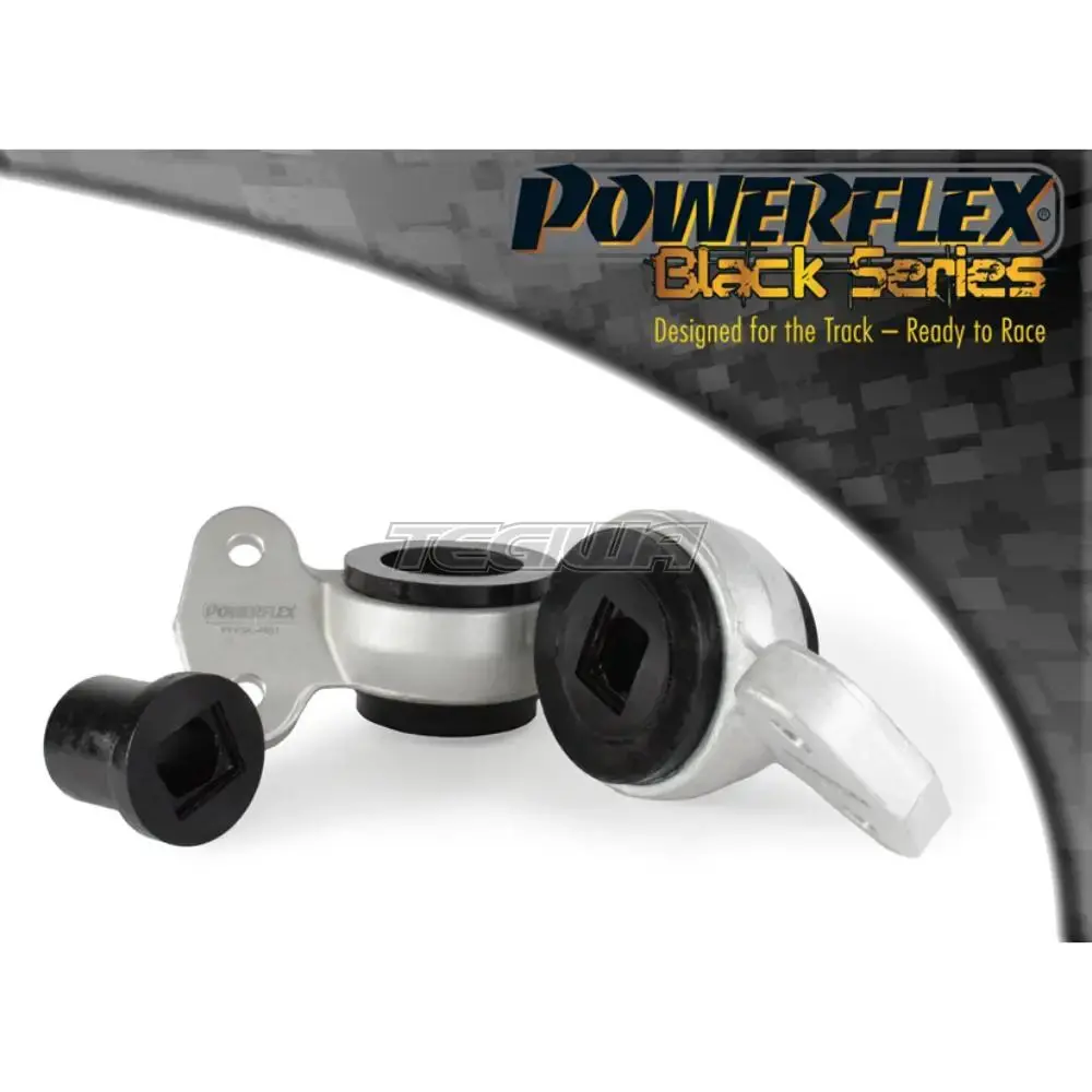 Powerflex Black Series Front Wishbone Rear Bush Inc Bracket Bmw 3 Series E46 Compact 99-06 1