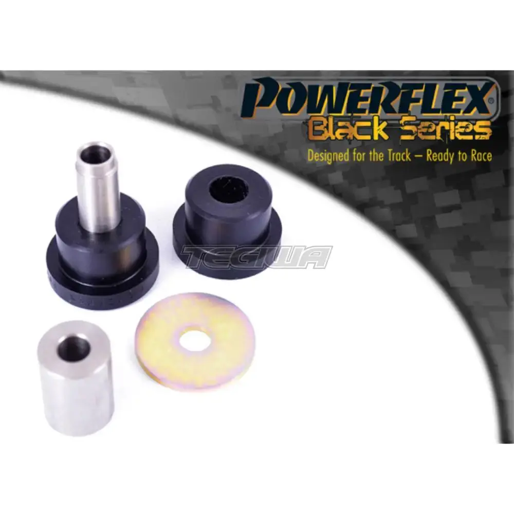 Powerflex Black Series Lower Engine Mount Small Bush Round Bracket Ford Fiesta Mk7 Inc St 08-17 1