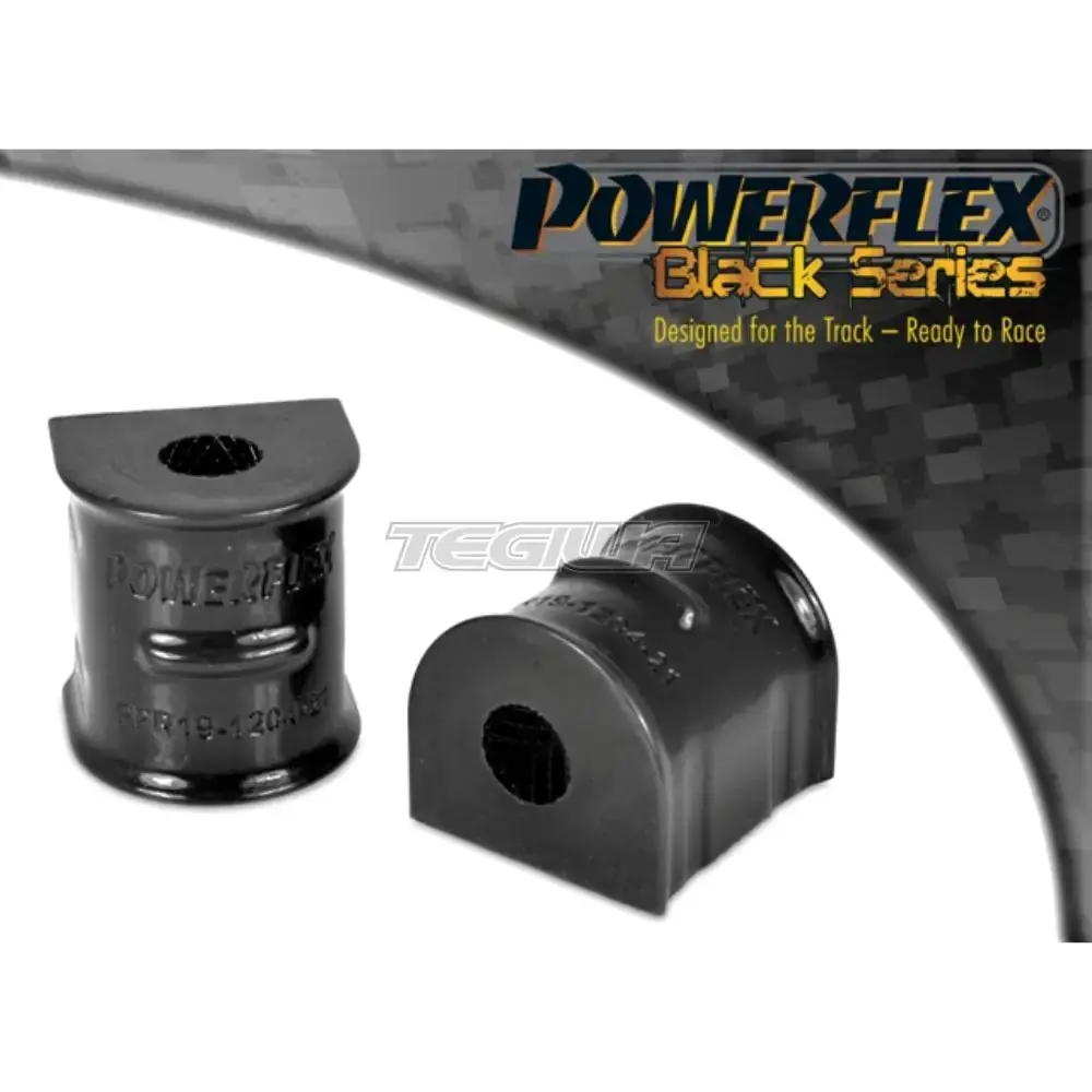 Powerflex Black Series Rear Anti Roll Bar To Chassis Bush 18Mm Ford Focus Mk2 Inc St Inc Rs 05-10 1