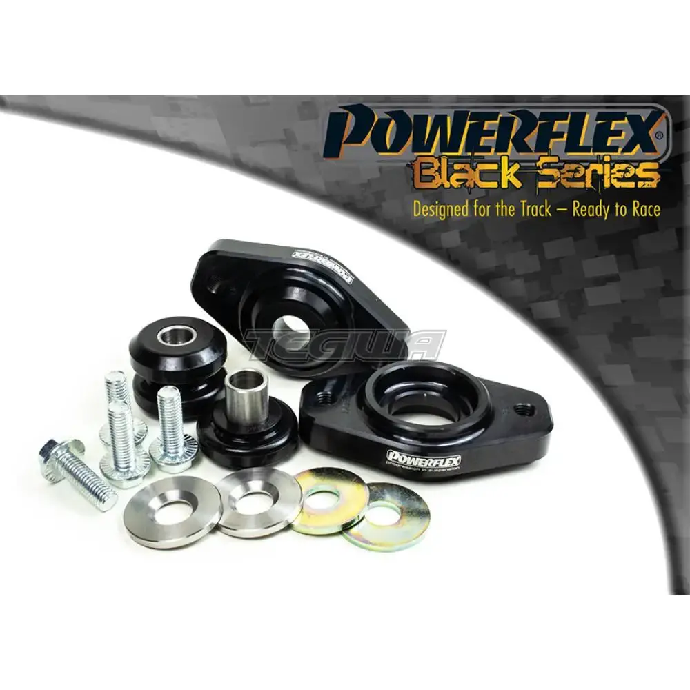 Powerflex Black Series Rear Lower Shock Mounting Bush Inc Bracket Bmw 3 Series E90 E91 E92 E93 E9x Sedan Touring Coupe Conv 05-13 1