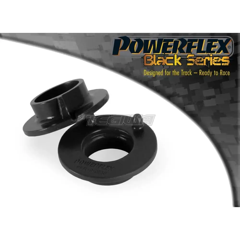 Powerflex Black Series Rear Spring Upper Isolator Pad Ford Fiesta Mk7 Inc St Mk7.5 Facelift Inc 08-17 1