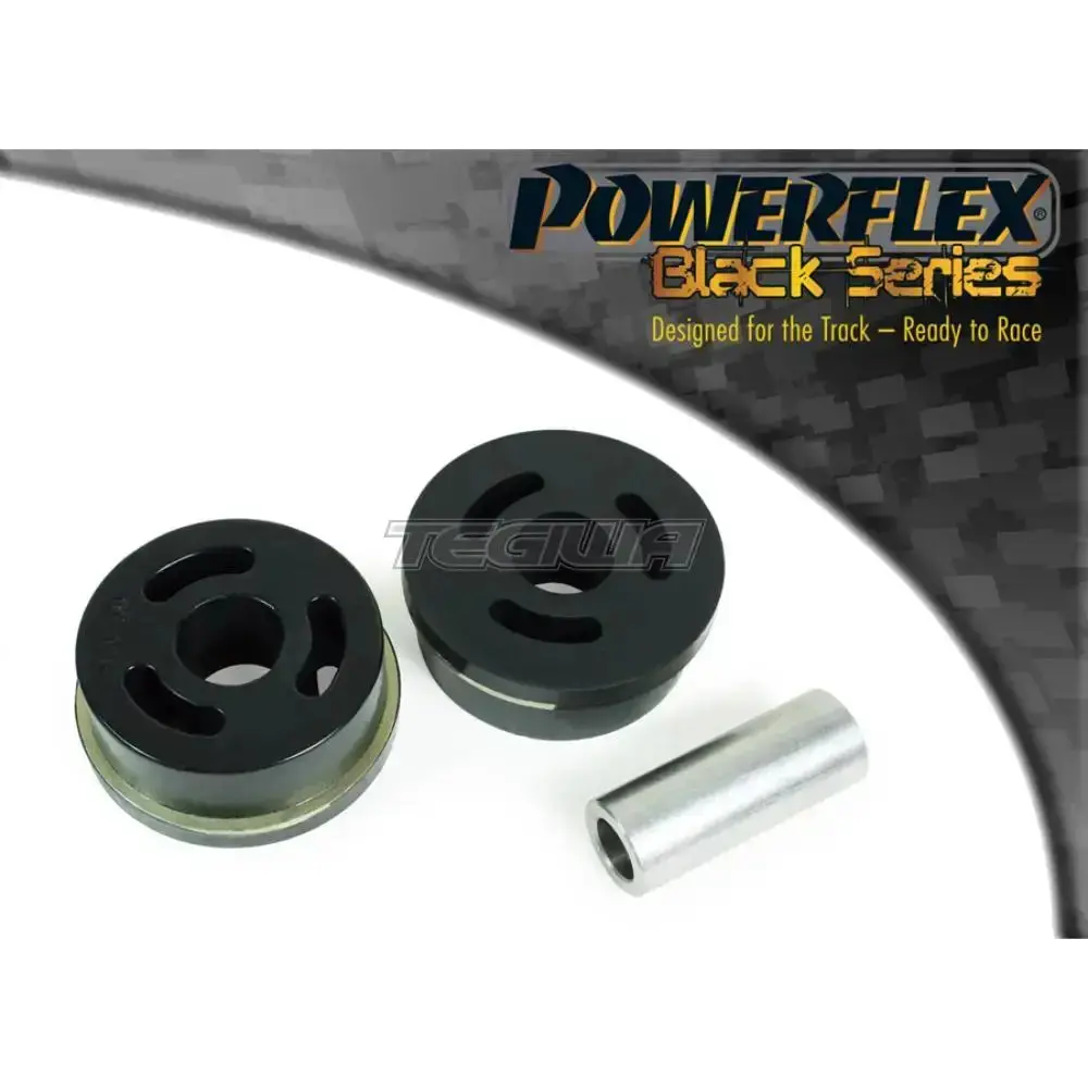 Powerflex Black Series Rear Subframe-Front Outrigger To Chassis Left Side Subaru Impreza Turbo Inc Wrx Sti Gd Gg 00-07 1