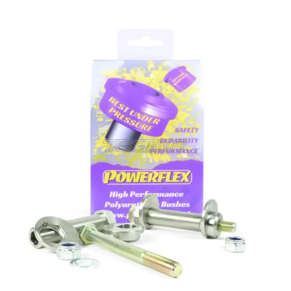 Powerflex Road & Black Series Stainless Steel Caster Adjustment Kit Honda S2000 99-09 1