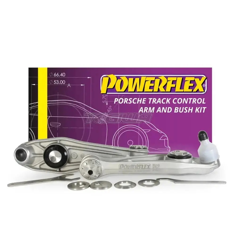 Powerflex Road & Black Series Track Control Arm Inc Bush Kit Adjustable Porsche 987C Cayman 05-12 - Pf57k-1002G 1