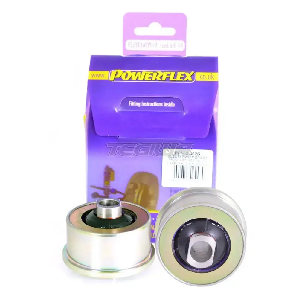 Powerflex Road Series Front Arm Rear Bush Caster Adjustable Suzuki Swift Sport Mk3 Zc32s 10-17 1