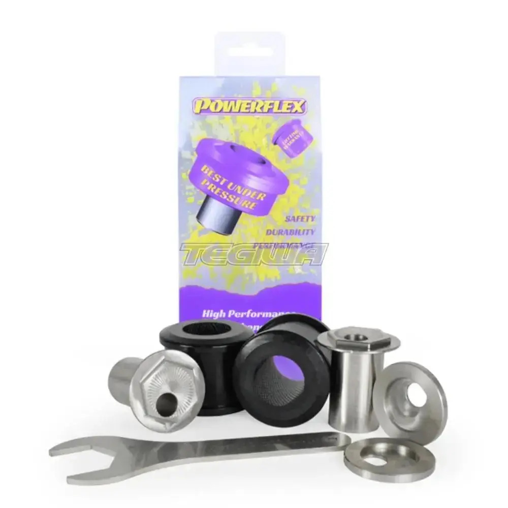 Powerflex Road Series Front Track Control Arm Outer Bush Caster Adjustable Porsche 982 718 Boxster Cayman 16+ 1