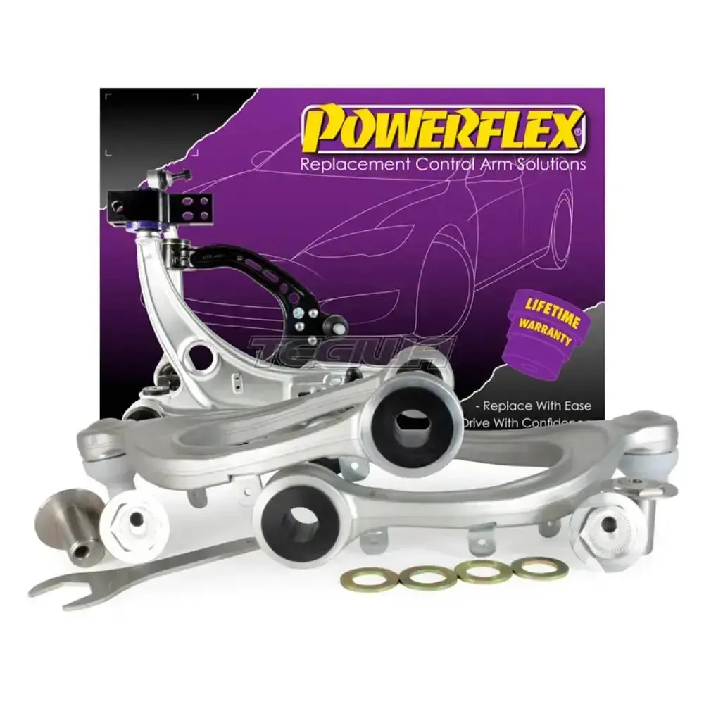 Powerflex Road Series Front Upper Control Arm Inc Bush Kit Camber Adjustable Tesla Model 3 17-23 1