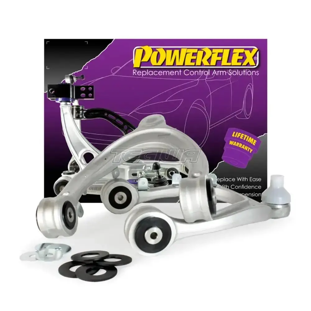Powerflex Road Series Front Upper Control Arm Inc Bush Kit Tesla Model 3 17-23 1