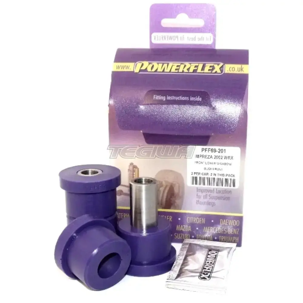 Powerflex Road Series Front Wishbone Front Bush Subaru Impreza Turbo Inc Wrx Sti Gd Gg 00-07 1
