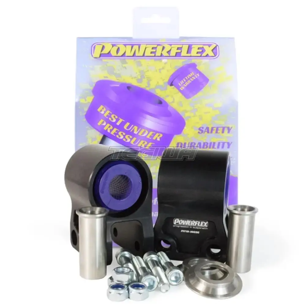 Powerflex Road Series Front Wishbone Rear Bush Anti-Lift Inc Caster Offset Ford Focus Mk2 Inc St Inc Rs 05-10 1