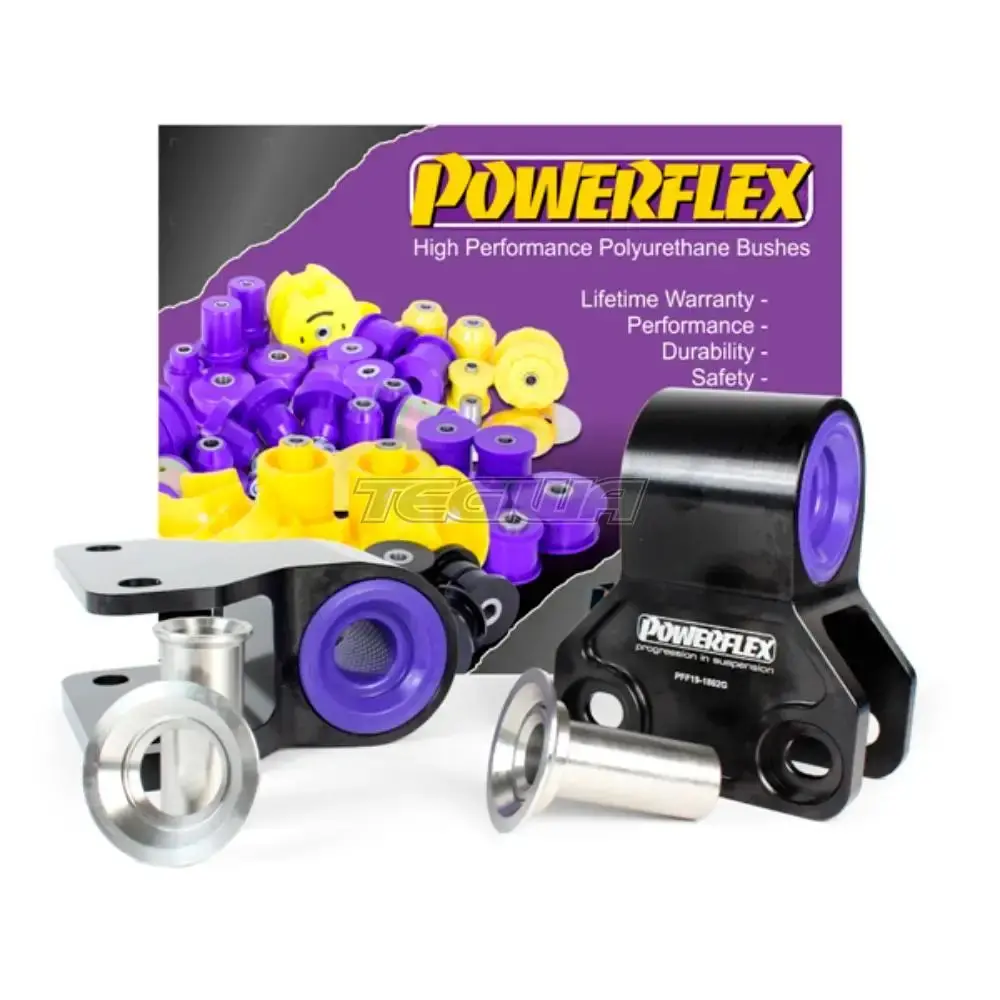 Powerflex Road Series Front Wishbone Rear Bush Anti-Lift Inc Caster Offset Ford Focus Mk3 Inc St Inc Rs 11-18 1