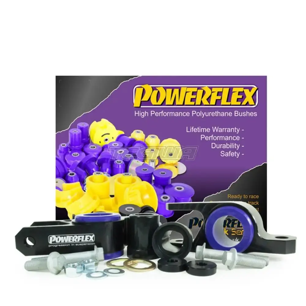 Powerflex Road Series Front Wishbone Rear Bush Anti-Lift Inc Caster Offset Honda Civic Fl5 Type-R 22+ 1