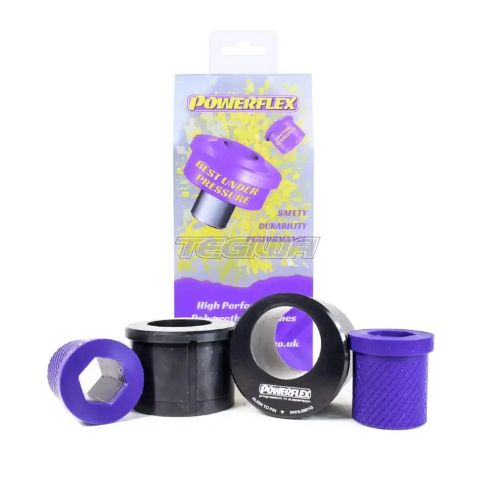 Powerflex Road Series Front Wishbone Rear Bush Caster Offset Bmw 3 Series E46 M3 Inc Csl 99-06 1
