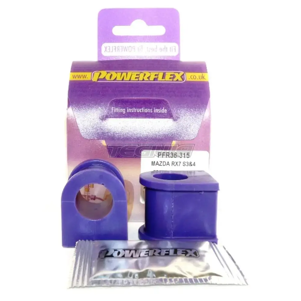 Powerflex Road Series Rear Anti Roll Bar Bush 18Mm Mazda Rx-7 Gen 3-Fd3s 92-02 1