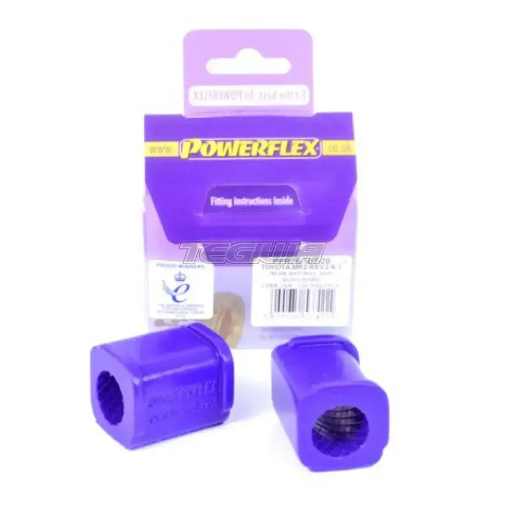 Powerflex Road Series Rear Anti Roll Bar Bush 20Mm Toyota Mr2 Gen2 Sw20 Rev 2 To 5 89-99 - Pfr76-507-20 1