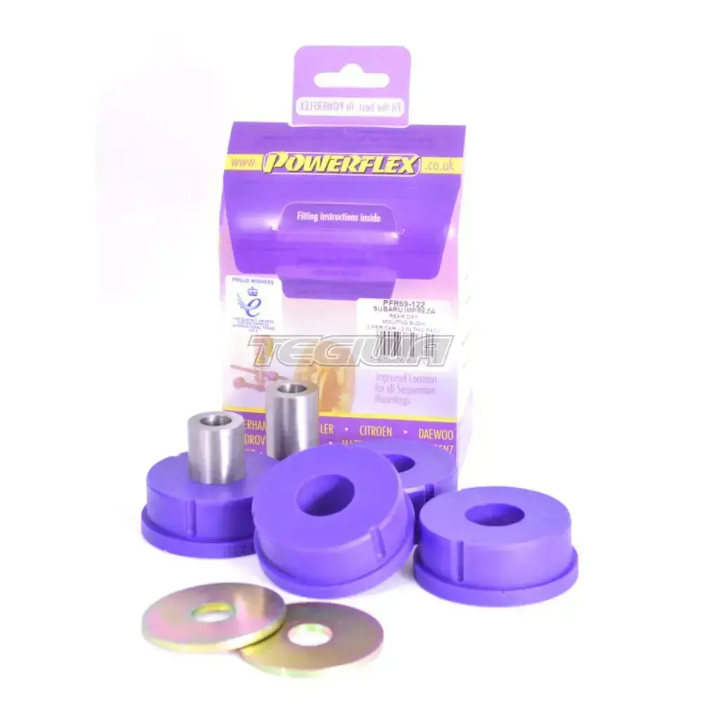 Powerflex Road Series Rear Diff Mounting Bush Subaru Impreza Turbo Inc Wrx Sti Gc Gf 93-00 1