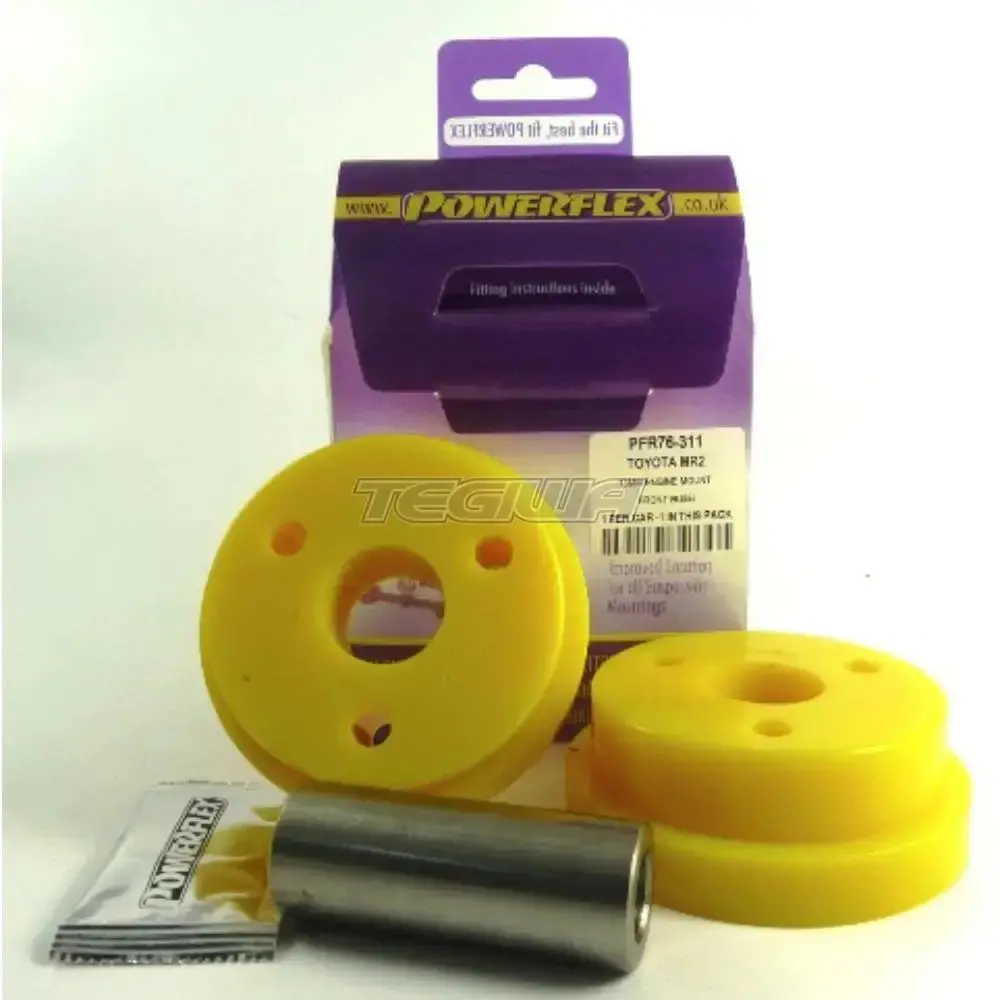 Powerflex Road Series Rear Lower Engine Mount Front 73Mm Toyota Mr2 Gen2 Sw20 Rev 1 89-99 1