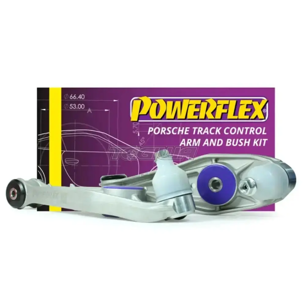 Powerflex Road Series Track Control Arm Inc Bush Kit Porsche 911 997 Inc Turbo 05-13 - Pf57k-1001 1