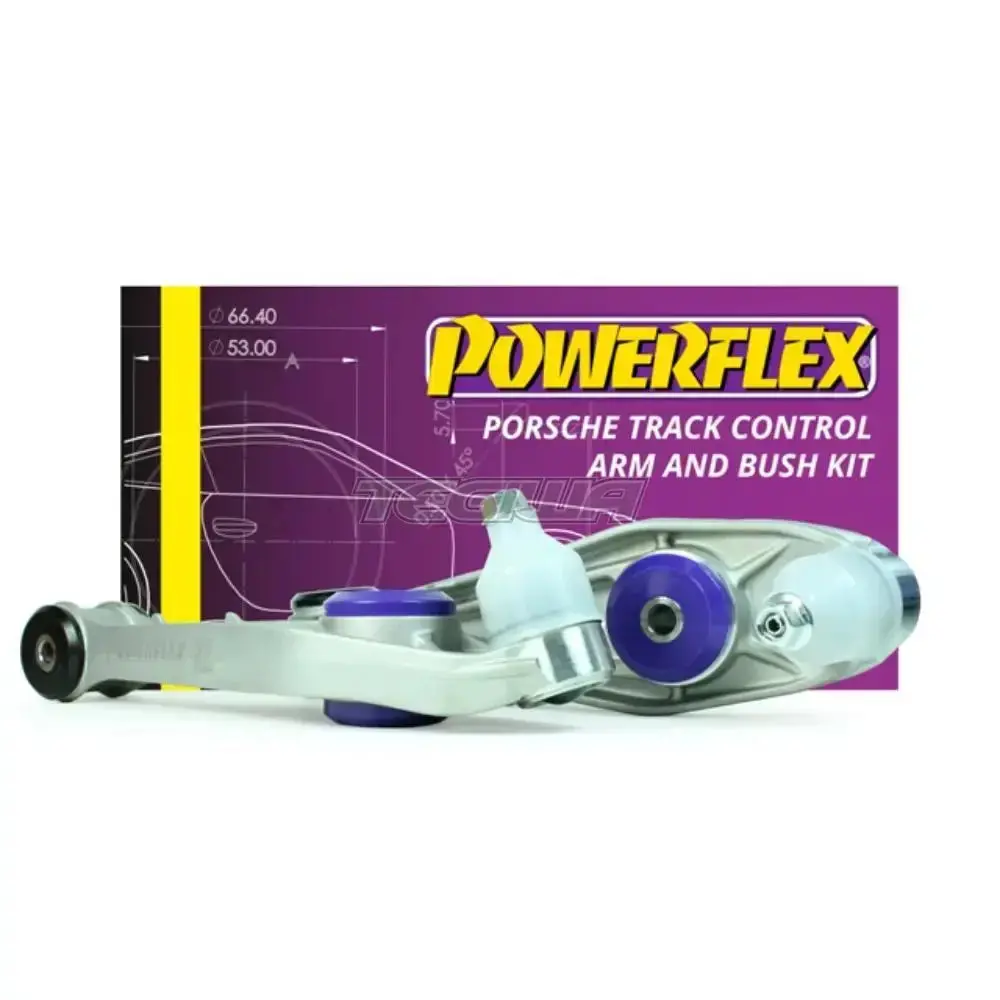Powerflex Road Series Track Control Arm Inc Bush Kit Porsche 981 Boxster Cayman 12-16 - Pf57k-1002 1