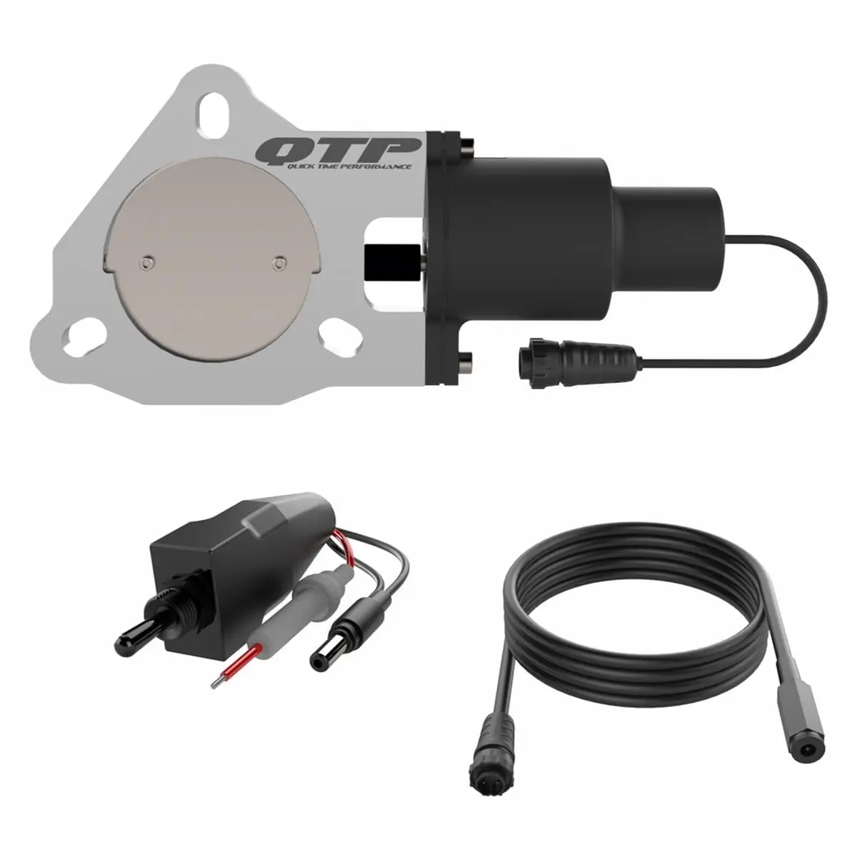 Quick Time Qtec30B Electric Exhaust Cutout System – Remote-Controlled Flow Control 1