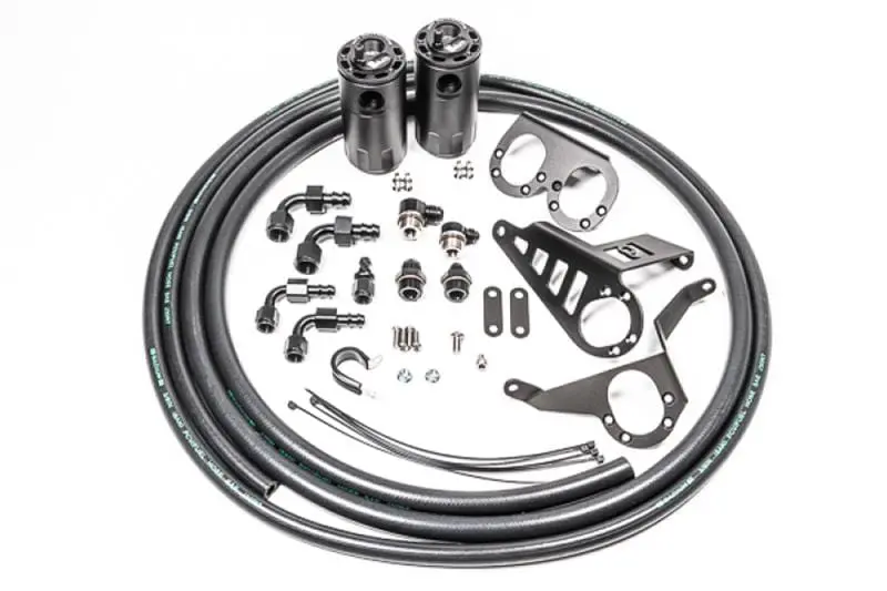 Radium 20-0387-Fl Oil Catch Can — Dual-Stage Separation With Drain Valve 1