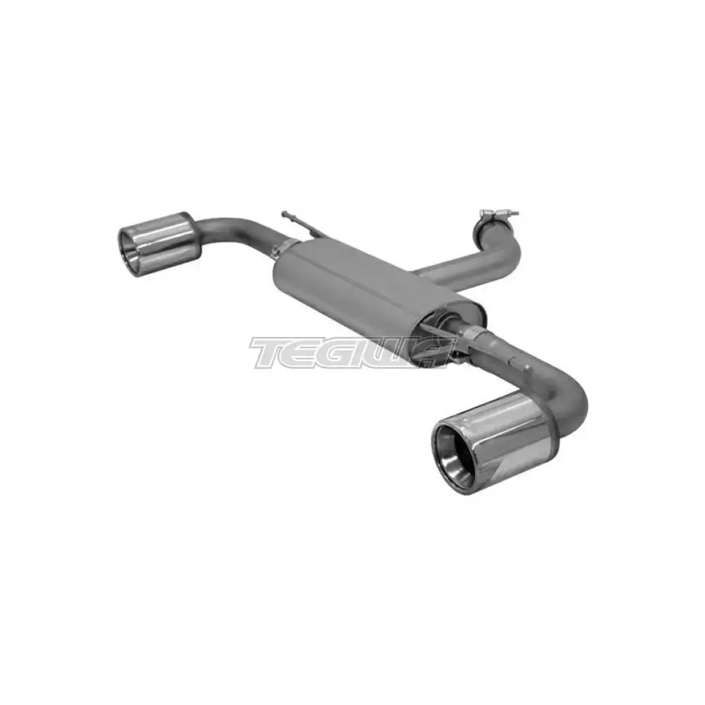 Remus Non-Resonated Cat Back System Left/Right Volkswagen Scirocco Mk3 2.0 R 09+ 1