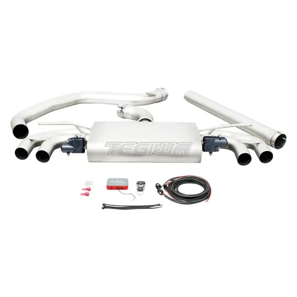 Remus Non-Resonated Cat Back System Left/Right With Remus Sound Controller Volkswagen Golf Mk7 Hatchback 2.0 Gti Clubsport 16+ 1
