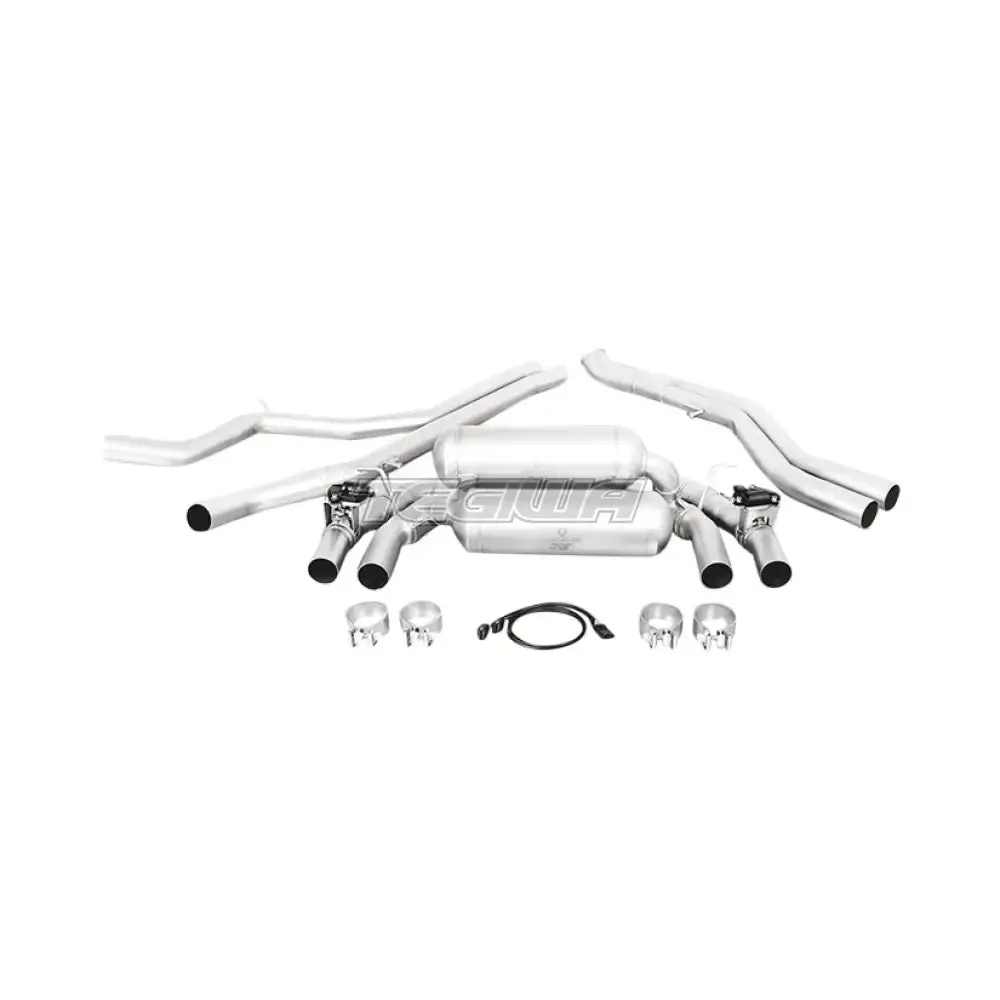 Remus Non-Resonated Cat Back System Left/Right Without Sound Controller Bmw M2 F87 16+ 1