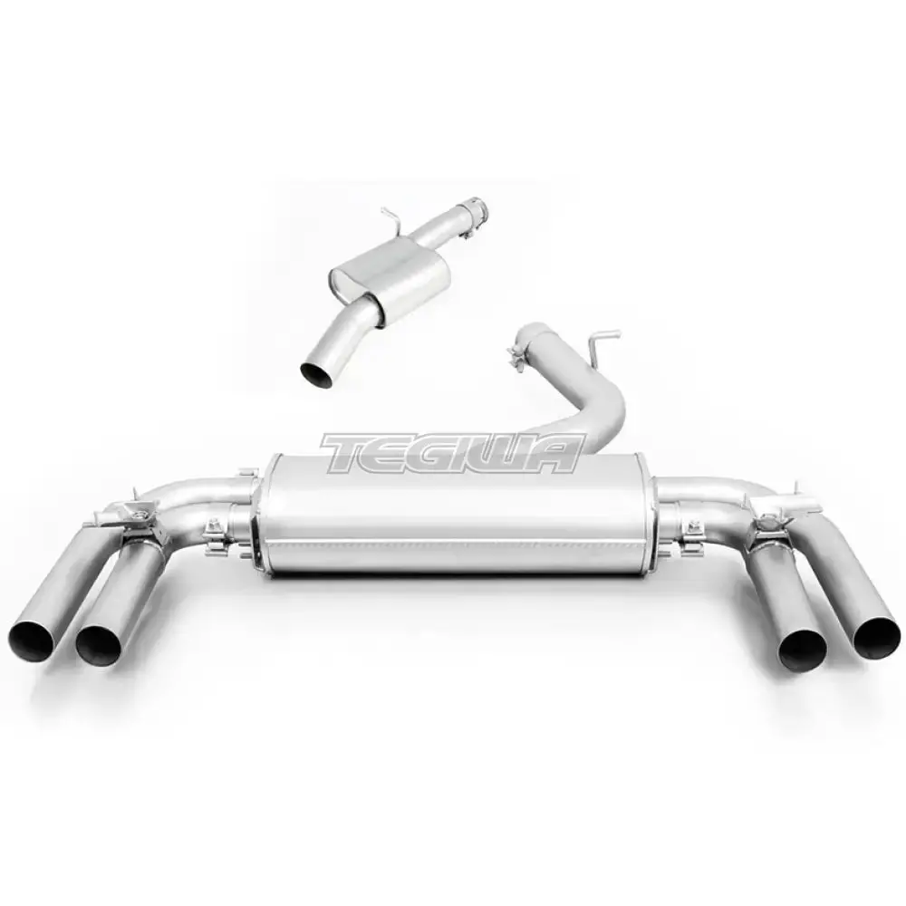 Remus Resonated Cat Back System Left/Right Audi S3 8Vs Saloon S3 2.0 Tfsi Quattro 13-16 1