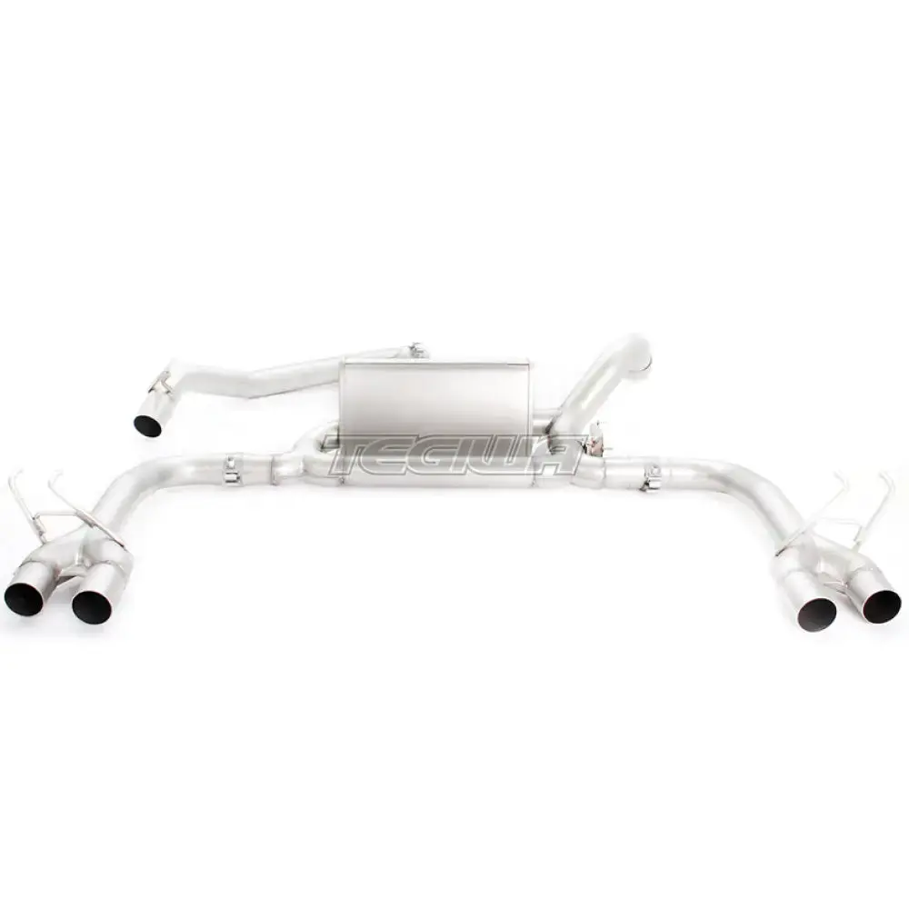 Remus Resonated Cat Back System Left/Right For Lhd Models Honda Civic Fk2 2.0 Type-R 15+ 1