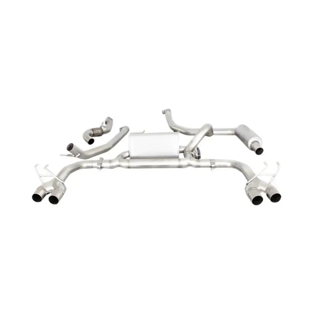 Remus Resonated Cat Back System Left/Right For Lhd Models Honda Civic Fk2 2.0 Type-R 15+ 2