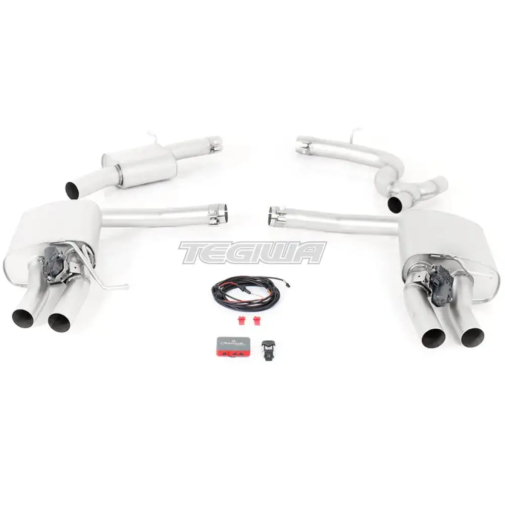 Remus Resonated Cat Back System Left/Right Volkswagen Golf Mk7 Estate 2.0 R 16+ 1