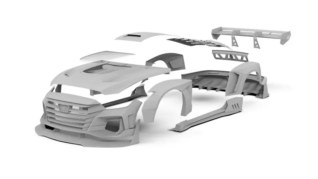 Robot Craftsman "Dawn" Widebody Kit For Mustang S550 S550.1 2015-2017 4