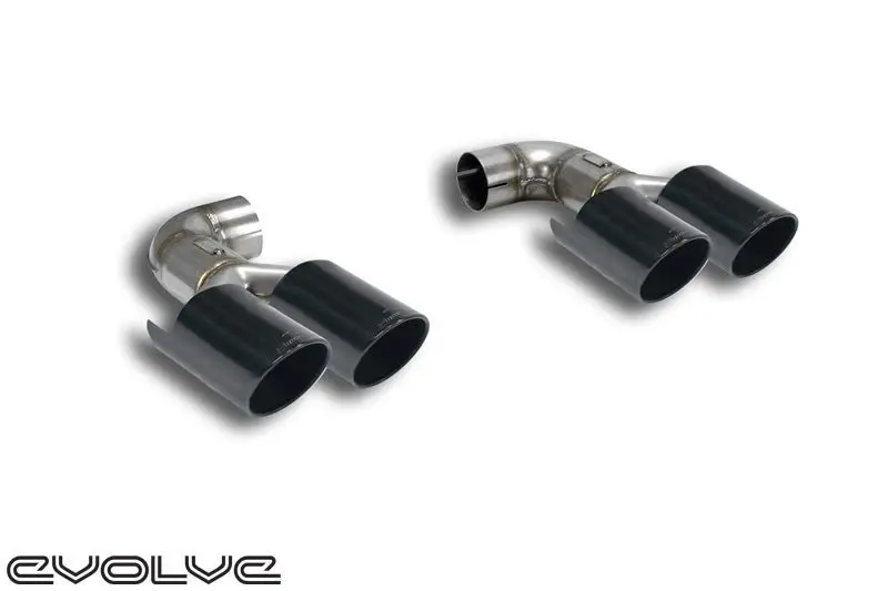 Supersprint Black 90Mm Tailpipes - Bmw F85 X5m | F86 X6m 1