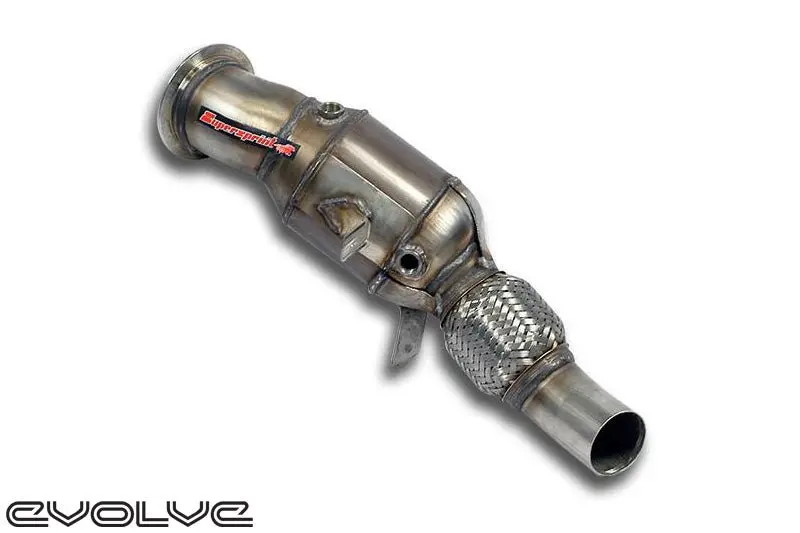 Supersprint Downpipe With Metallic Catalytic (200 Cpsi) - Bmw 1 Series F20/F21 M140i | 2 Series F22/F23 M240i | 3 Series F30/F31 340I 1