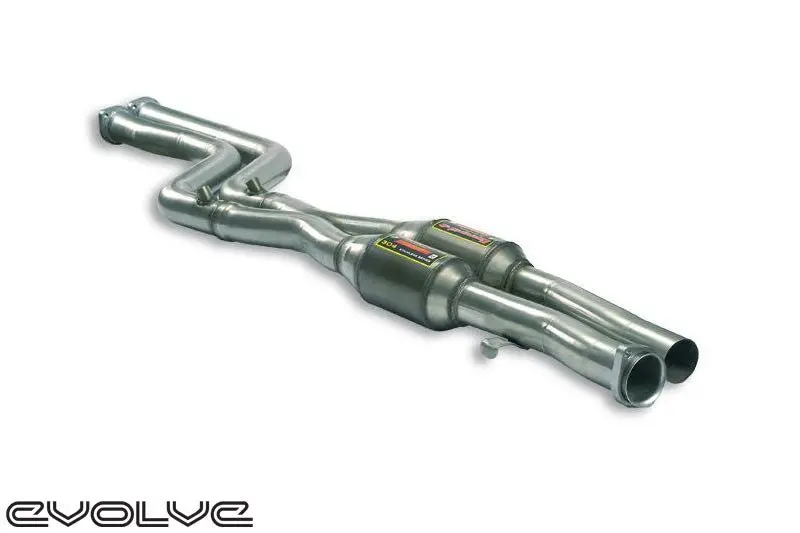 Supersprint Front Exhaust "H-Pipe" With Metallic Catalytic Converter - Bmw E36 M3 3.0 | 3.2 1