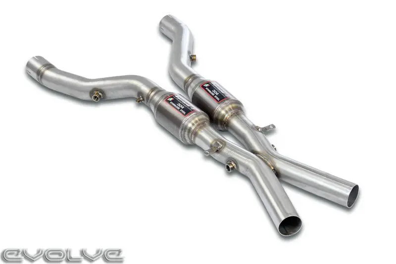Supersprint Front Pipes With Metallic Catalytic Converter - Bmw Z8 1