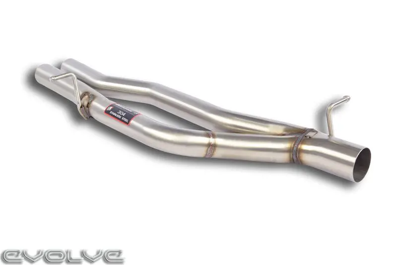 Supersprint Non Resonated Centre Pipes - Audi Rs3 8V 1