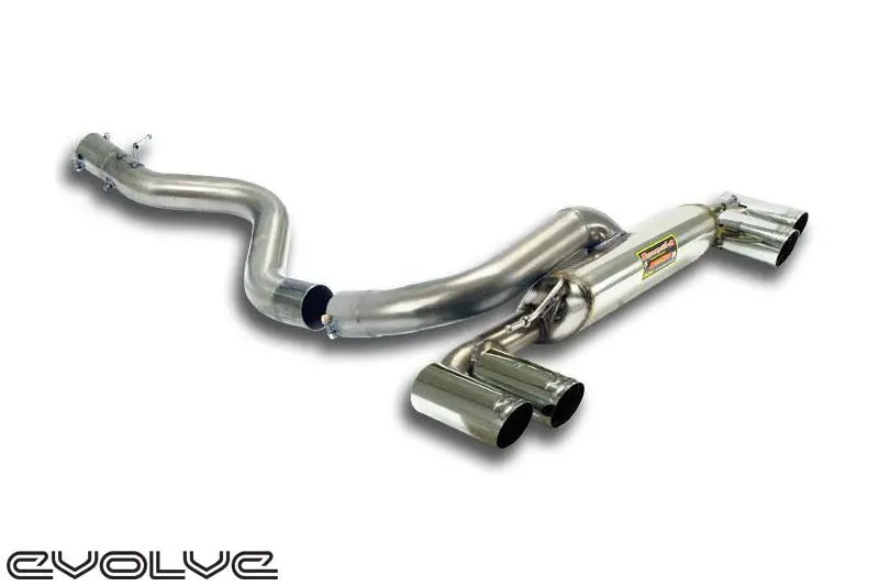 Supersprint Racing Rear Exhaust - Bmw 1 Series E82 1M 1