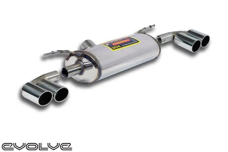 Supersprint Rear Exhaust Quad 80Mm Tailpipes - Bmw 1 Series F20/F21 M135i/M140i 1