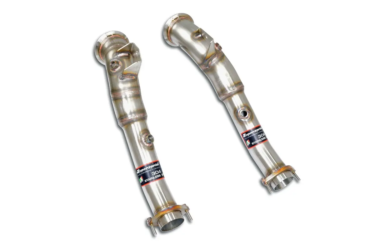 Supersprint Turbo Downpipe With De-Cat - Bmw F01/F02/F03 760Li 1