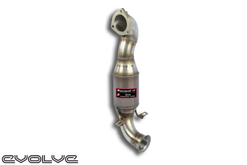 Supersprint Turbo Downpipe With Metallic Catalytic Converter (Oem System) - Bmw Mini R56 Cooper S | Jcw 1