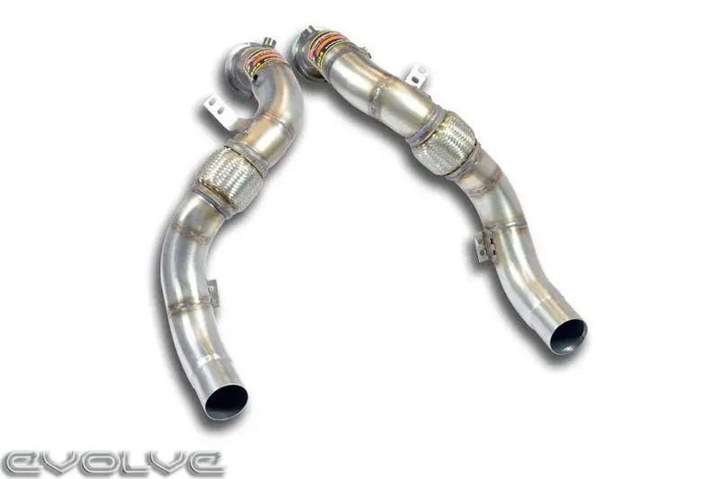 Supersprint Turbo Downpipes With De-Cat - Bmw F90 M5 | F91 | F92 | F93 M8 1