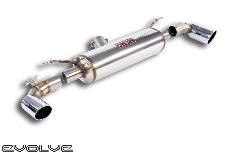 Supersprint Valved Rear Exhaust 80Mm Tailpipes - Bmw 1 Series F20/F21 M140i 1